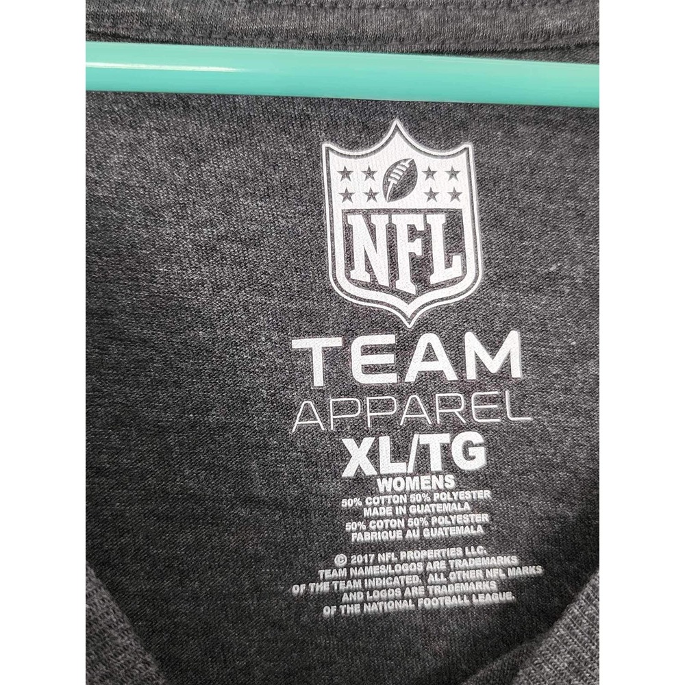 NFL Team Apparel Women's Size XL Pittsburgh Steelers Short Sleeve Shirt - Picture 3 of 3